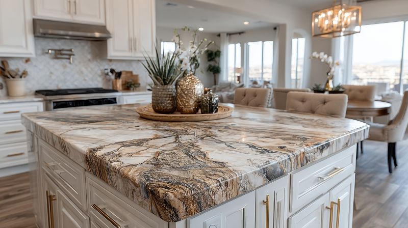 Granite Countertop with Unique Edges